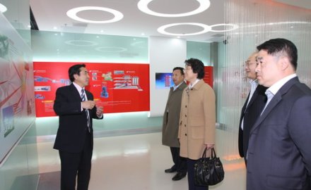 市委常委、市统战部长臧爱民到公司调研